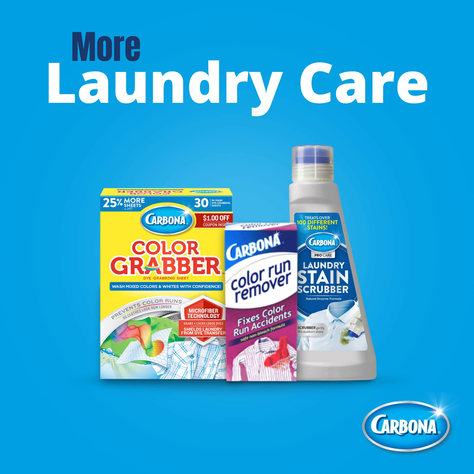 Carbona Laundry Stain Scrubber 8.4 Fl Oz Extra Strength Stain Remover