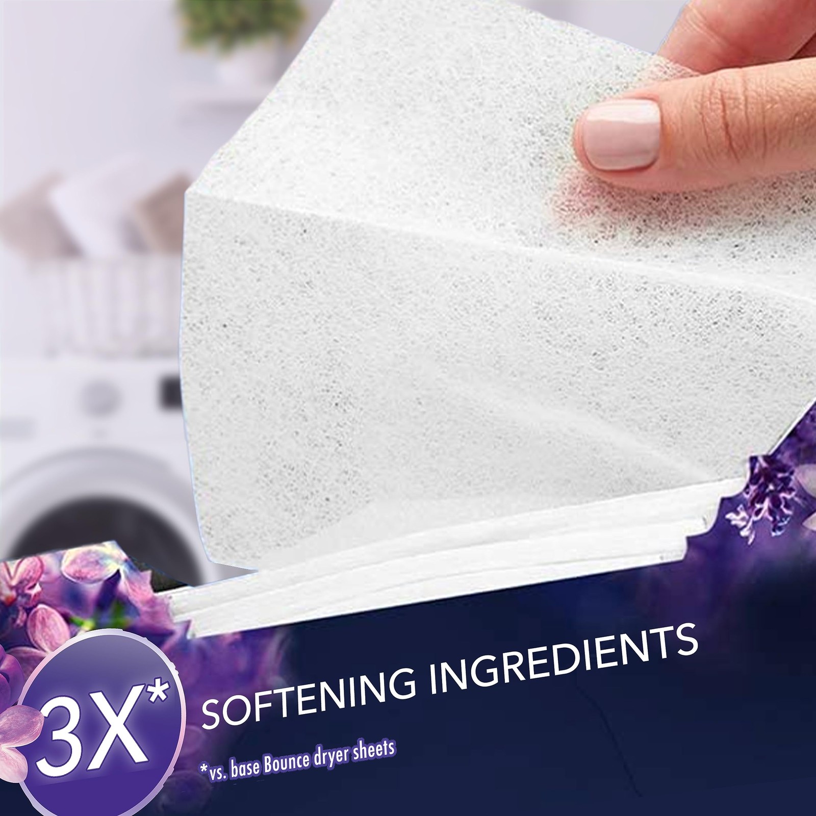 Downy Calm Mega Dryer Sheets, Large Fabric Softener Sheets for Laundry , Stat…