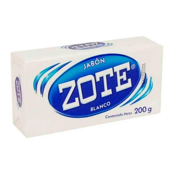 ZOTE Laundry Soap Washing Clothes 7oz Bars. Home Detergent Jabon Blanco (8 Pack)