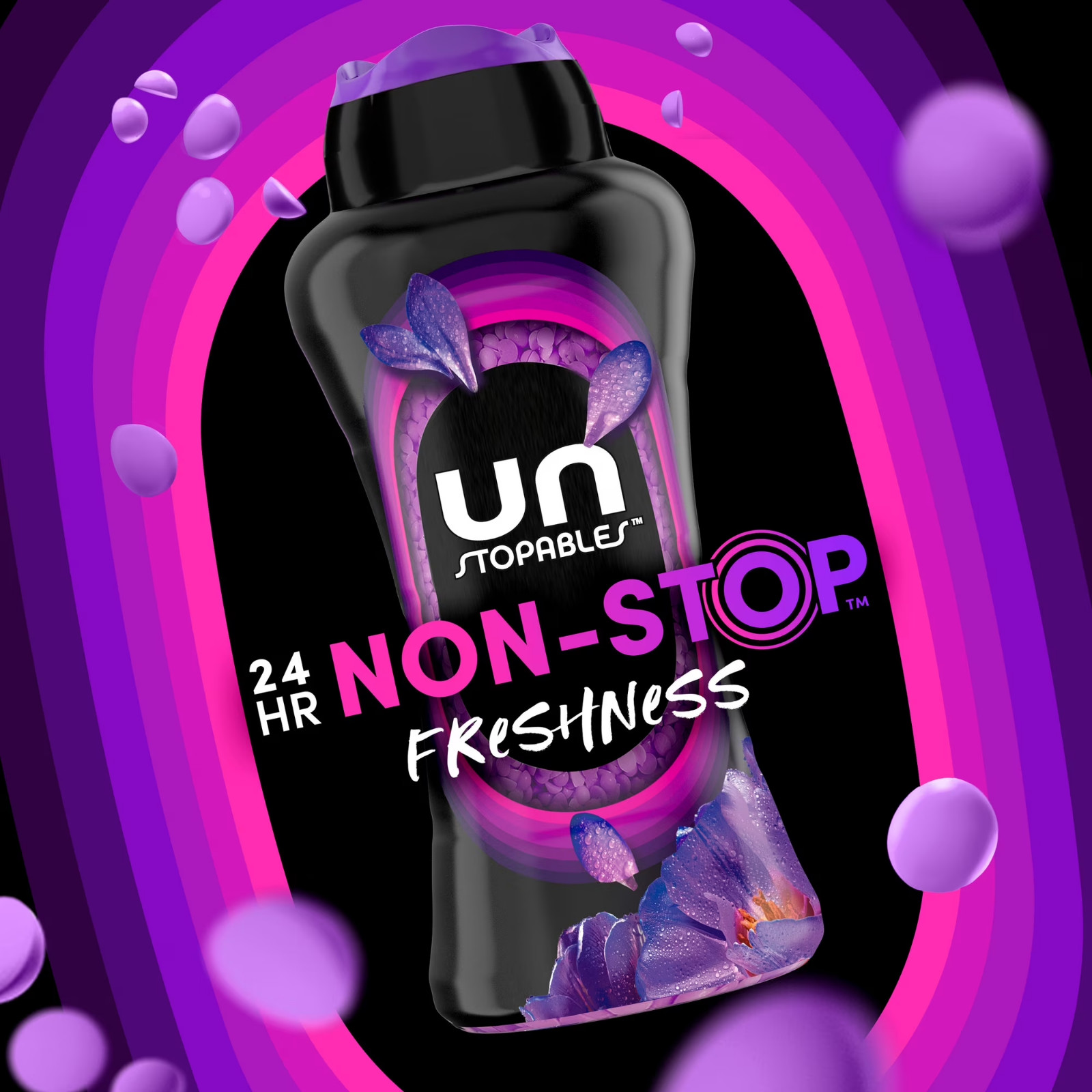 Downy Laundry Scent Beads, Unstopables In-Wash Scent Booster, Lush Scent, 24 oz