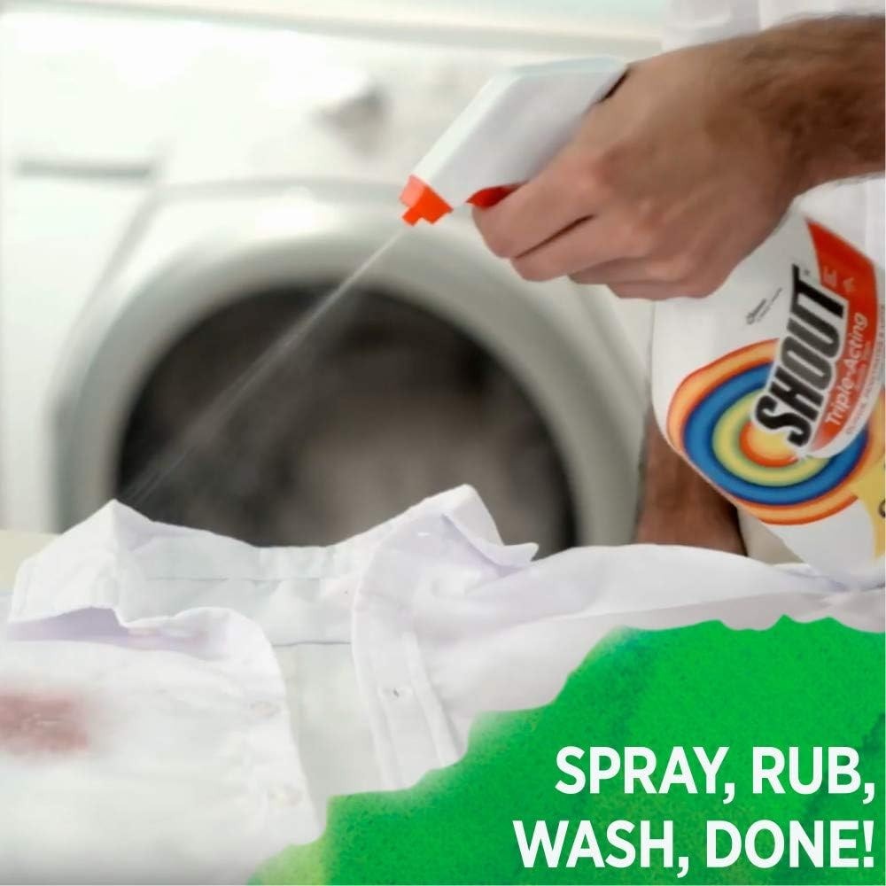 Prewash 60oz Active Enzyme Stain Remover Spray – Safe for All Machine-Washables