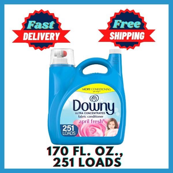 Downy Ultra Concentrated Liquid Fabric Conditioner, (170 fl. oz., 251 loads)