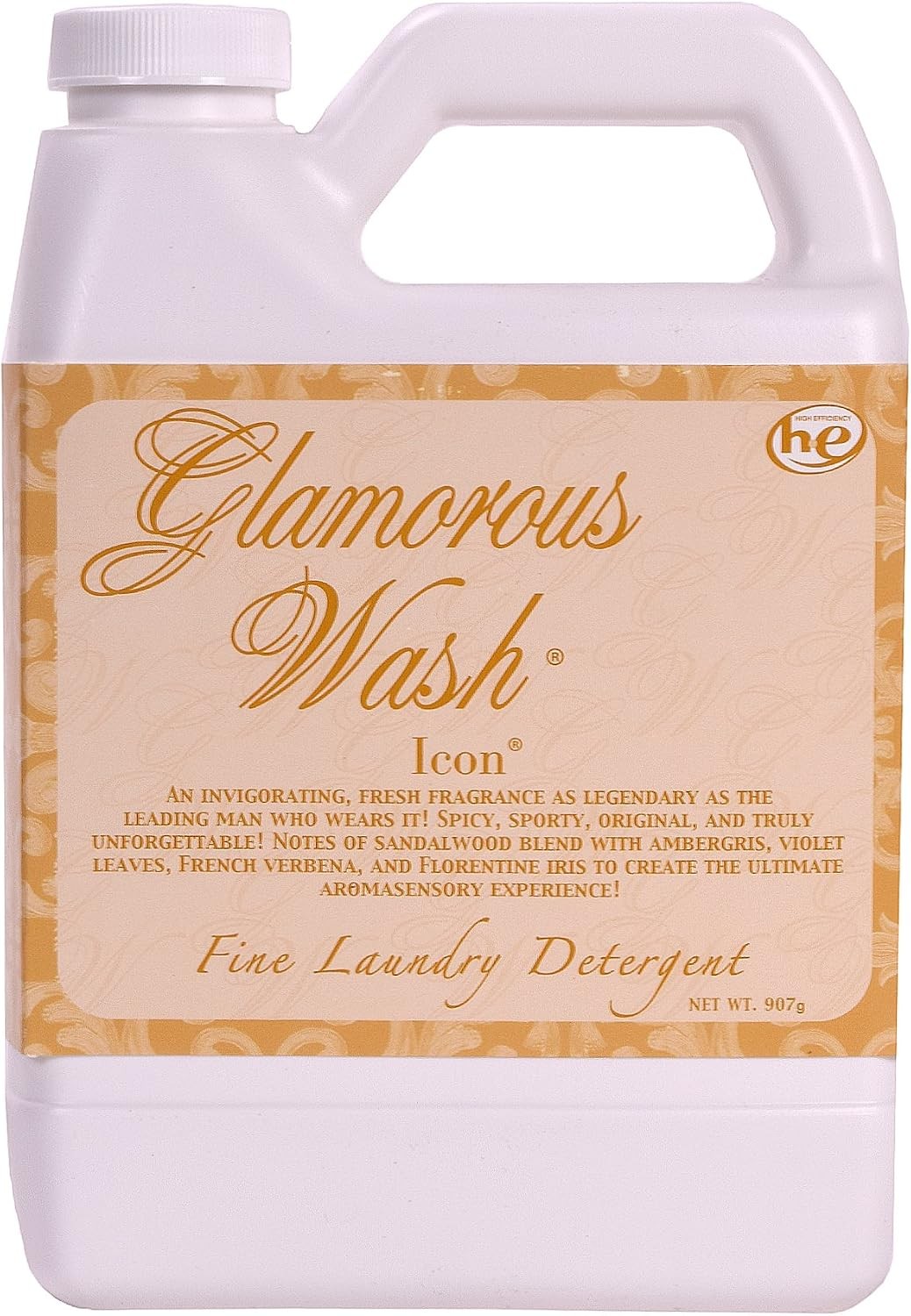 ICON Fragrance Glamorous Wash 128 oz Gallon Fine Laundry Detergent by Tyler