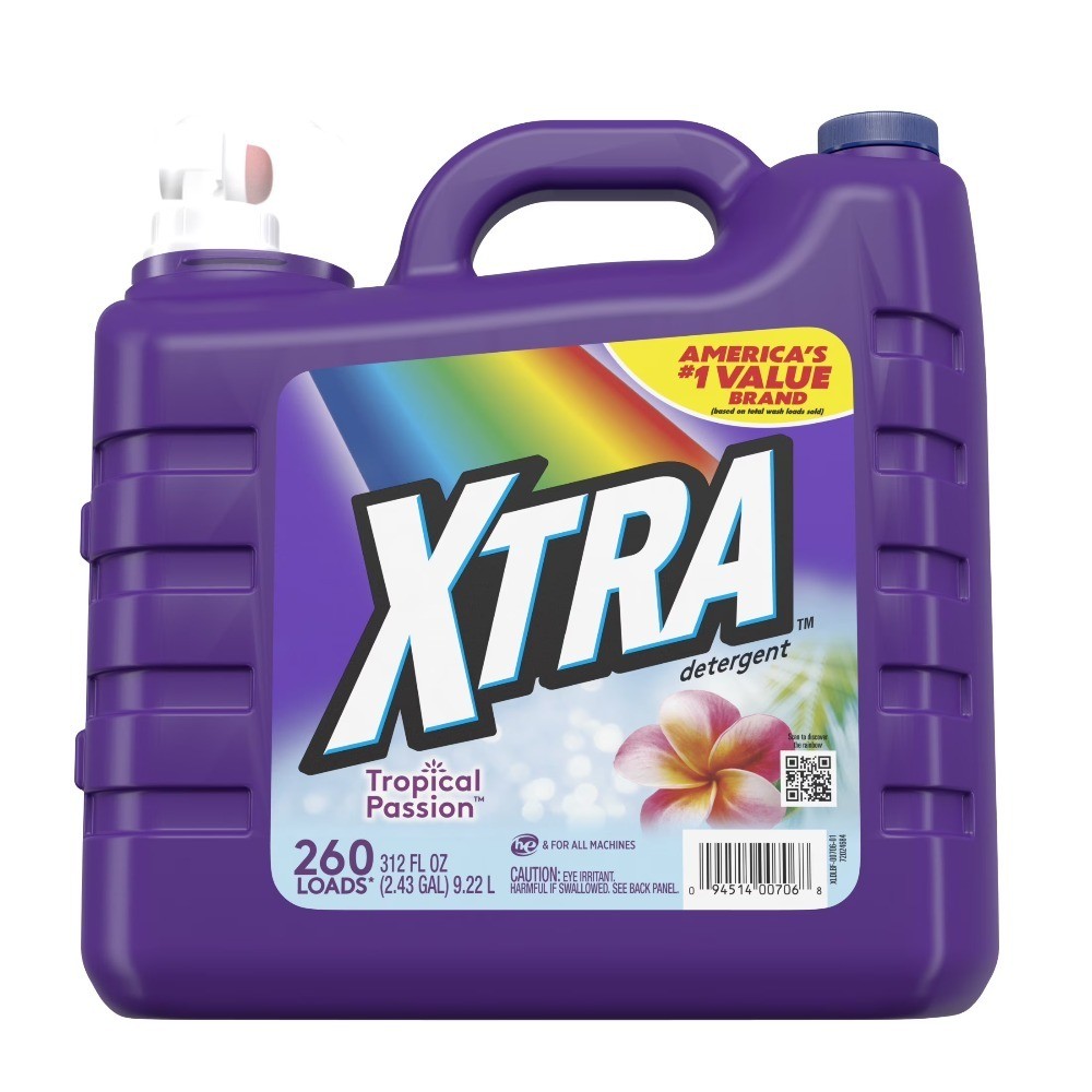 Liquid Laundry Detergent 260 Loads 312 fl oz Tropical Passion Scent