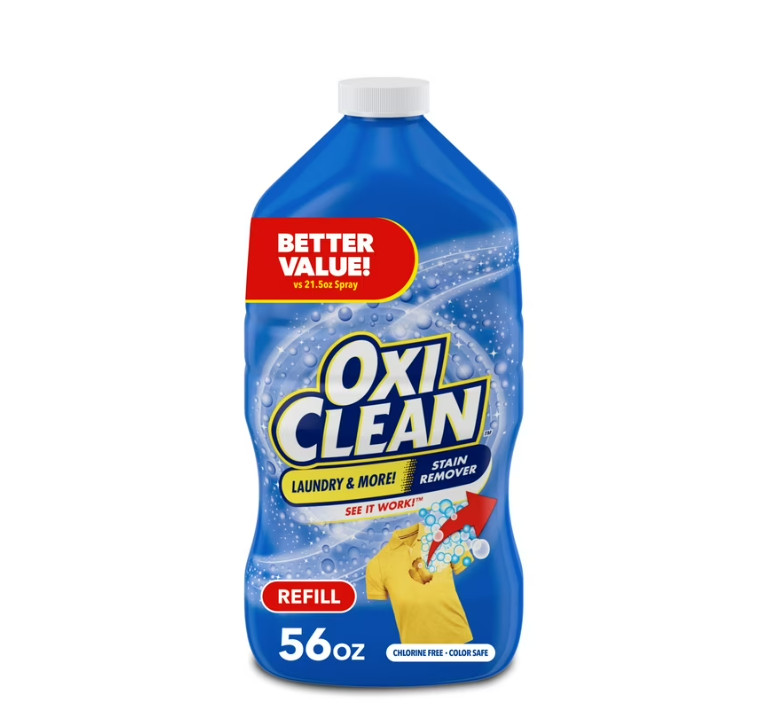 OxiClean Laundry Stain Remover Refill, 56 fl oz Free shipping, 3PK
