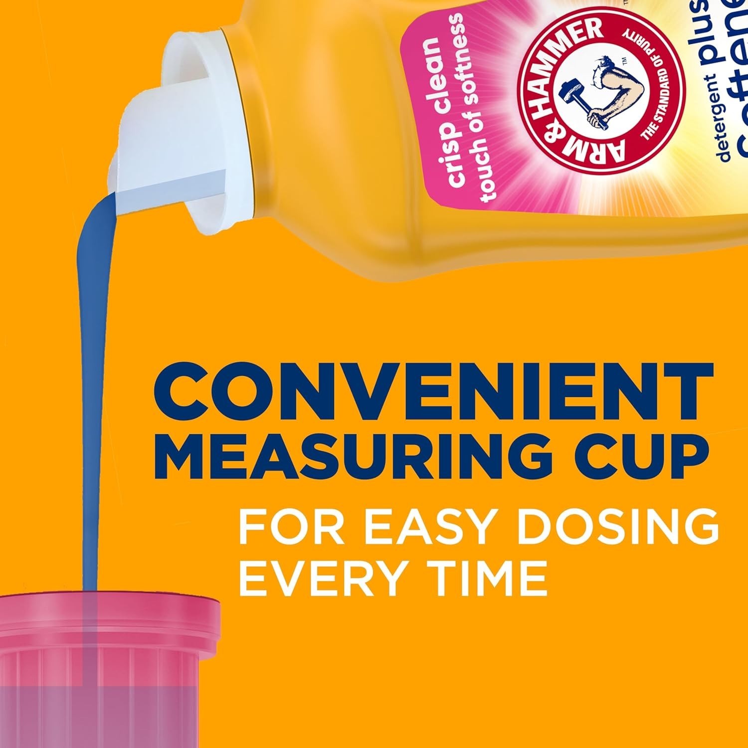 Arm & Hammer Plus Softener Laundry Detergent 77 Loads 100.5 fl oz Clean