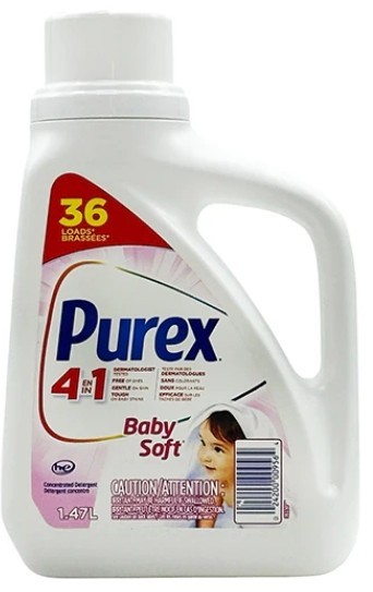 Purex Baby Laundry Detergent Liquid, Ultra Concentrated, 50fl oz