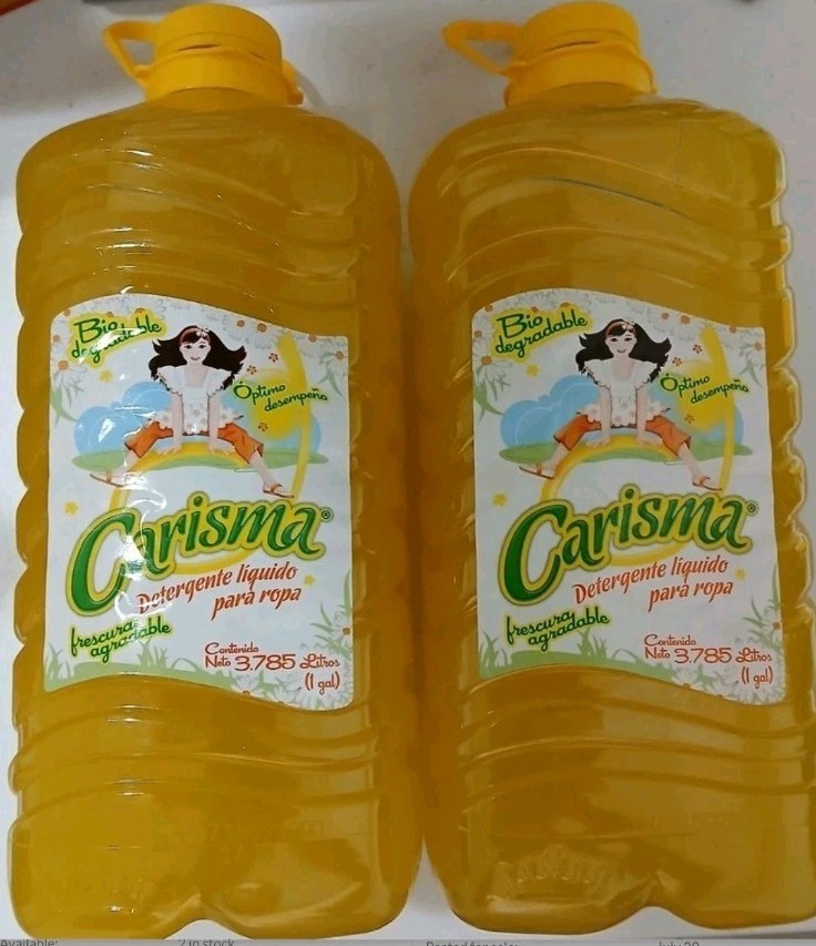 2X CARISMA LIQUID DETERGENT DETERGENTE LIQUIDO – 2 OF 128 OUNCES EA – FREE SHIP