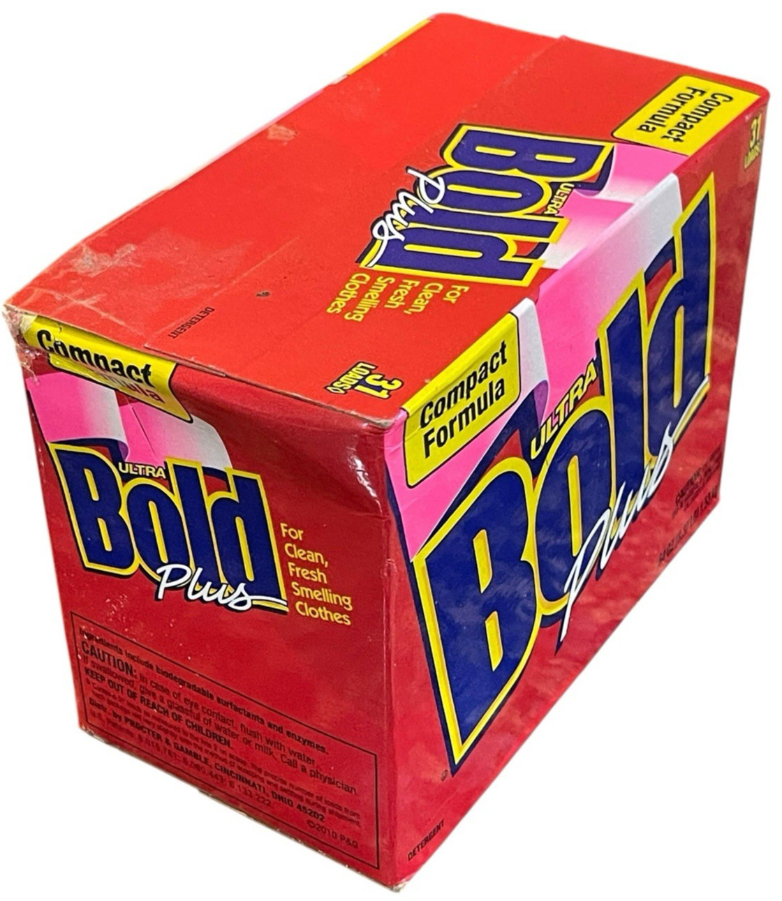 Bold Ultra Plus Powder Detergent Compact Formula 31 Loads – 3.37 lb Damaged Box