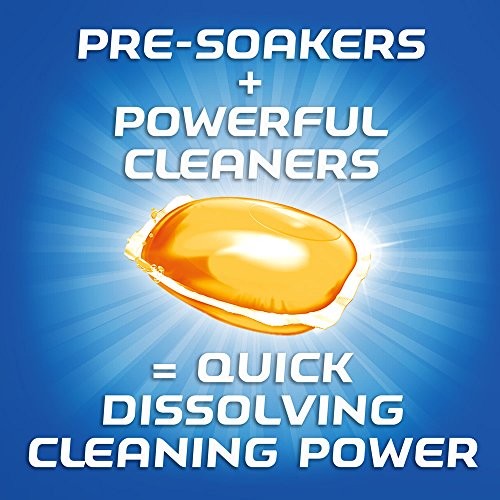 Finish Gelpacs Dishwasher Detergent, Orange Scent, 32 Count