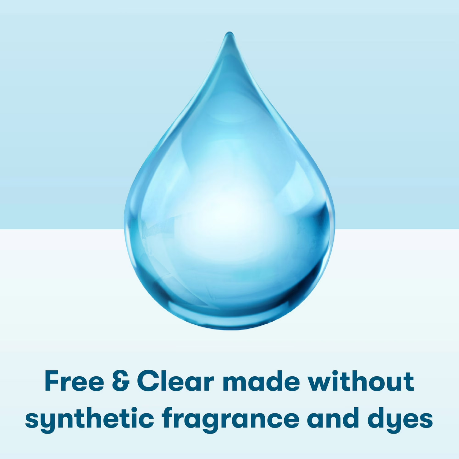 (3 Pack) ECOS Free Clear Laundry Detergent 110 fl oz, 120 Loads Hypoallergenic