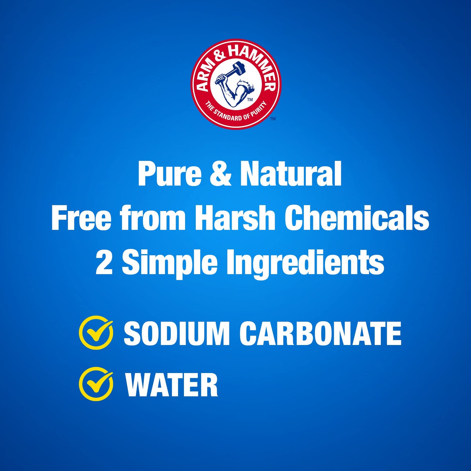 ARM & HAMMER Super Washing Soda Household Cleaner 55 Ounce (Pack of 1), Multi
