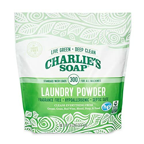 Charlie’s Soap Laundry Powder (300 Loads, 1 Pack) Fragrance Assorted Styles