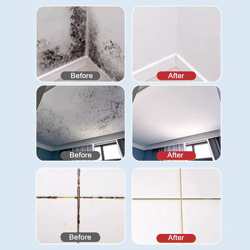 120ml Ceiling Mold Remover Mold Stain Cleaner Household Wall Spray For Bathroom