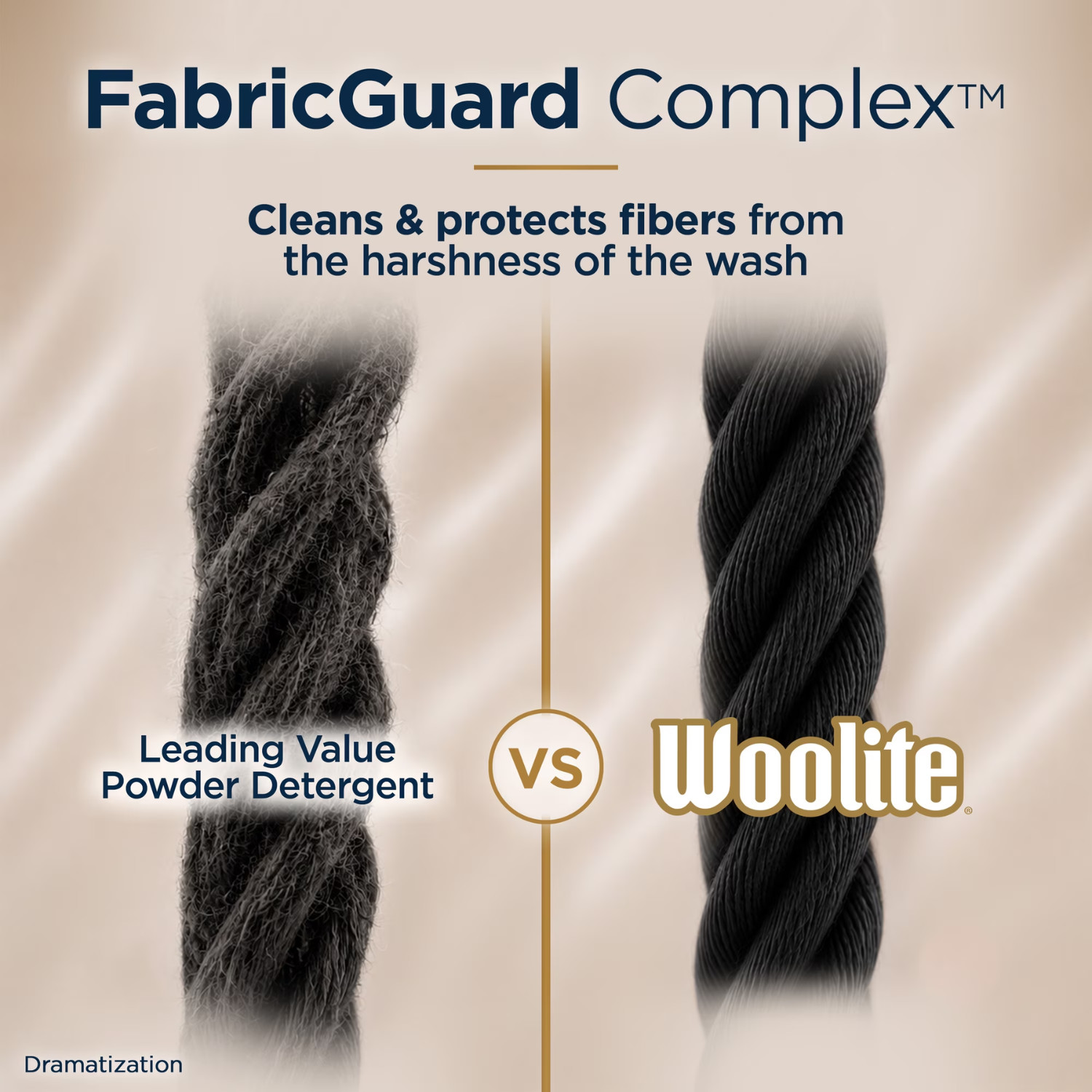 2 Pack Woolite Liquid Detergent 100oz Darks Defense 66 Loads Protects