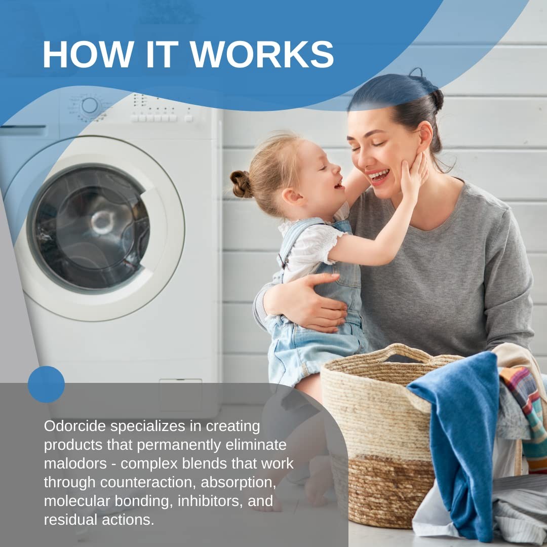 – 1 Gallon Concentrated Laundry Odor Eliminator for Strong Odor, All Laundry …