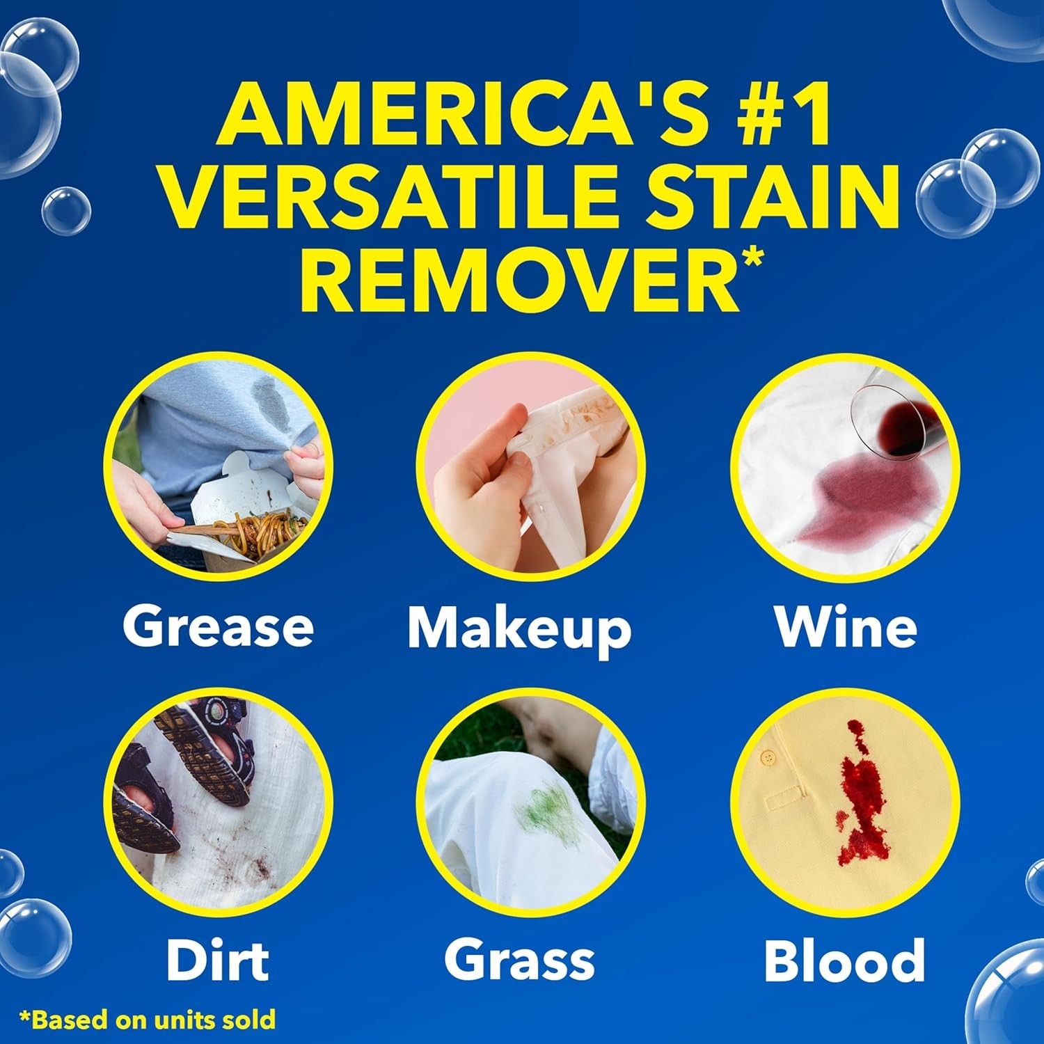 OxiClean Versatile Stain Remover Powder 5 lb Laundry Booster Color Safe