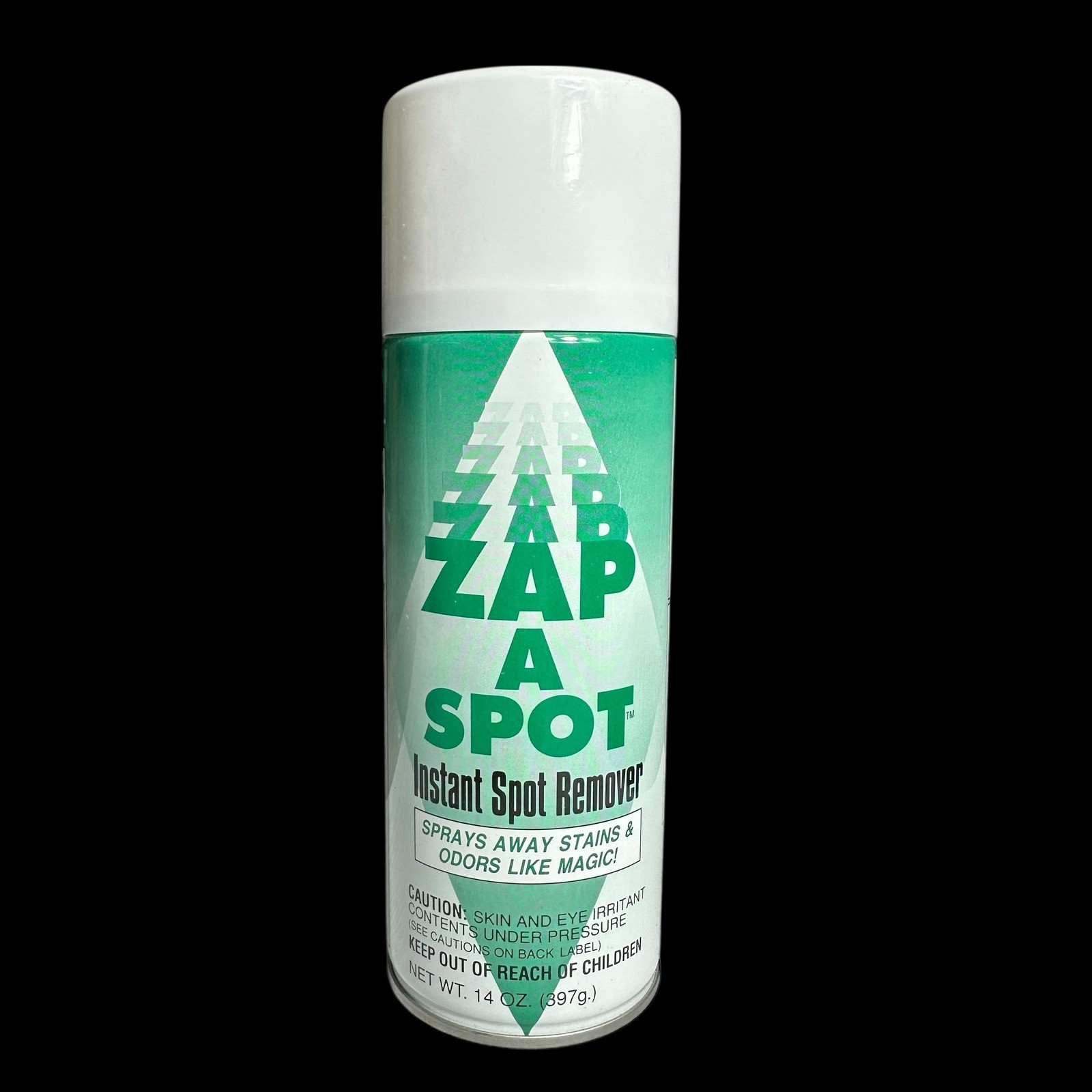 Zap A Spot Instant Spot Remover Aerosol Spray 14 Oz Cleans Stains Odors