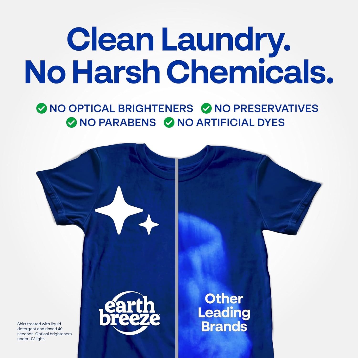 Earth Breeze Laundry Detergent Sheets, No Harsh (Select Your Scent & Count )