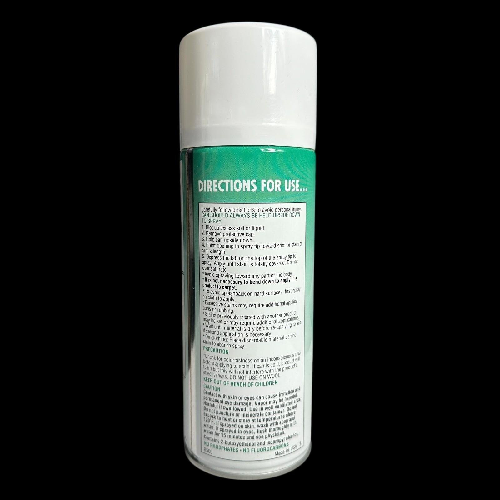 Zap A Spot Instant Spot Remover Aerosol Spray 14 Oz Cleans Stains Odors