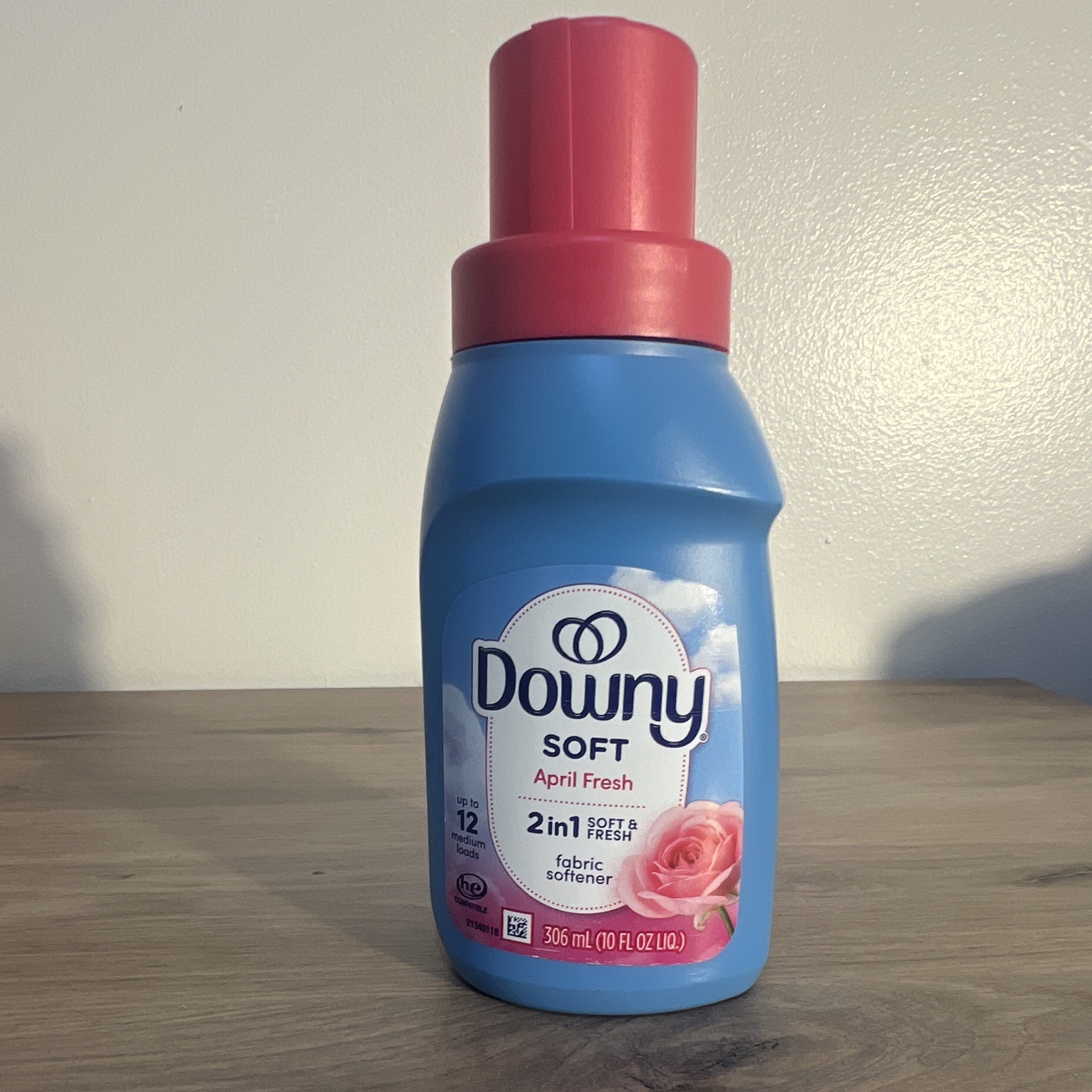 Downy Soft April Fresh 2-in-1 Liquid Fabric Softener HE Compatible 10 fl oz