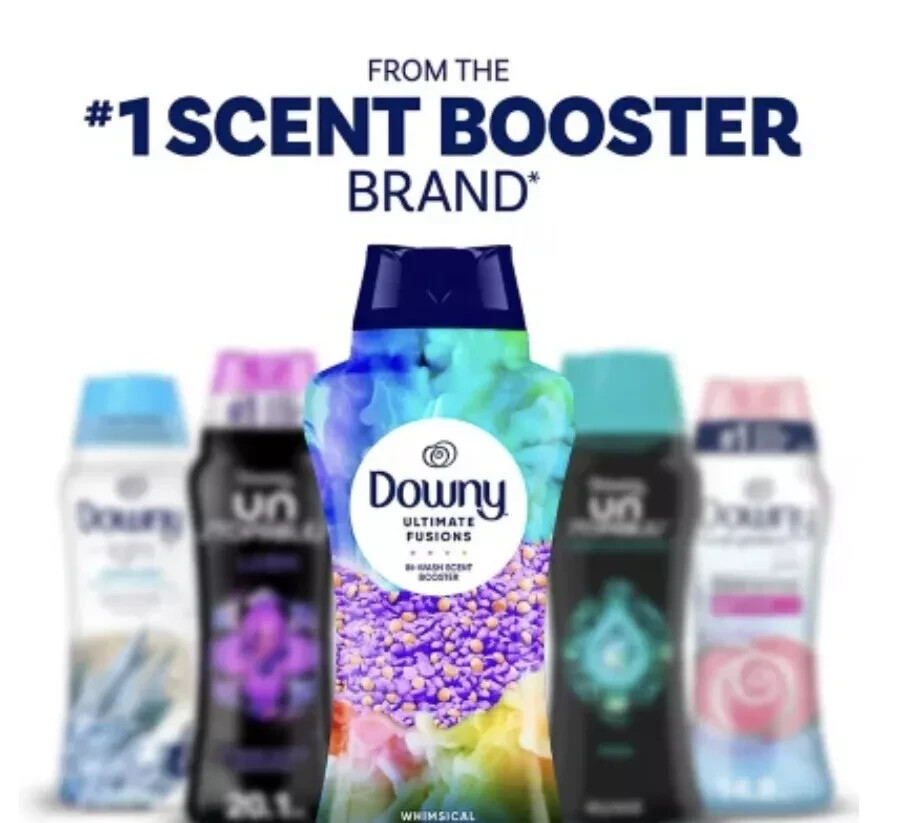 Downy Ultimate Fusions In-Wash Scent Booster Dual Action Scent Release 24 oz